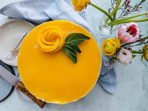 Mango kwarktaart maken