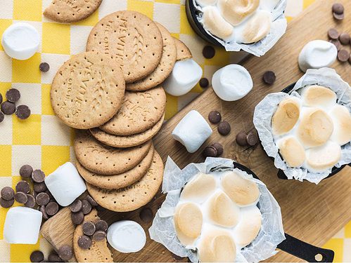 S'mores uit de oven
