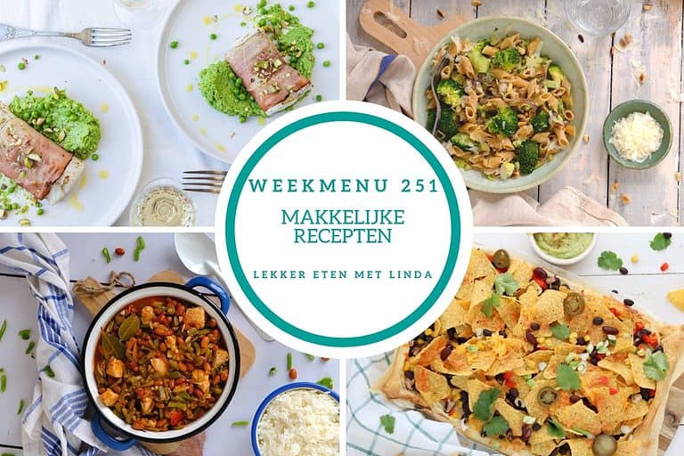 Wat eten we vandaag? Maak een weekmenu en je hoeft er een week niet over na te denken
