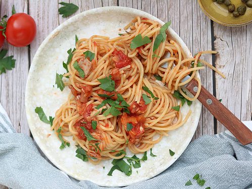 Tonijn pasta