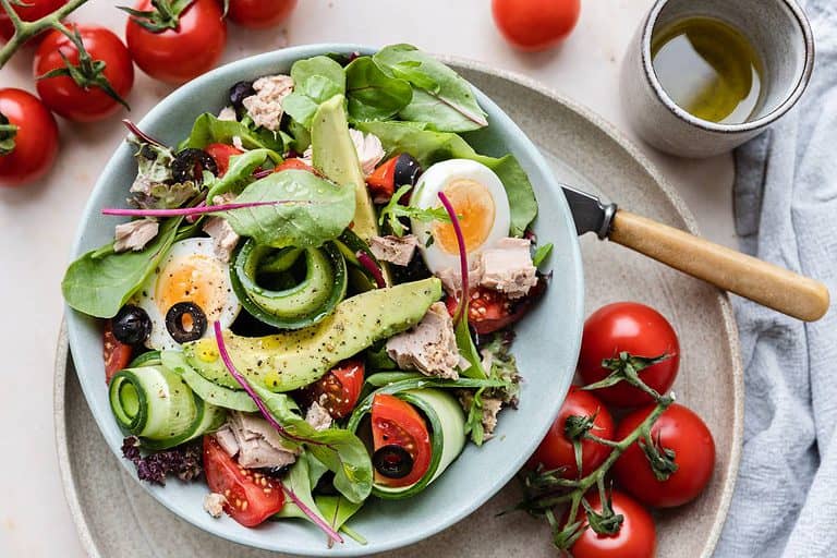 Salade met tonijn