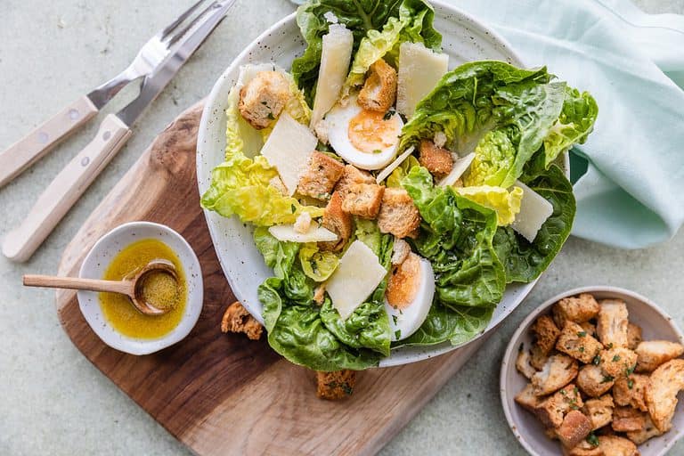Makkelijke Caesar salade