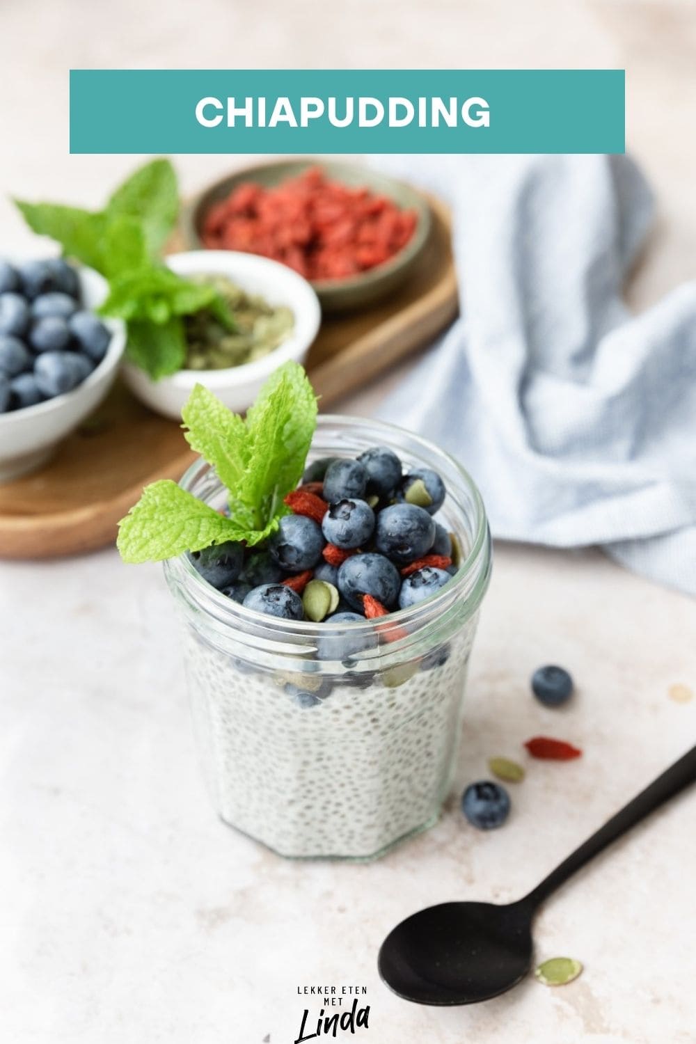 Chia pudding maken