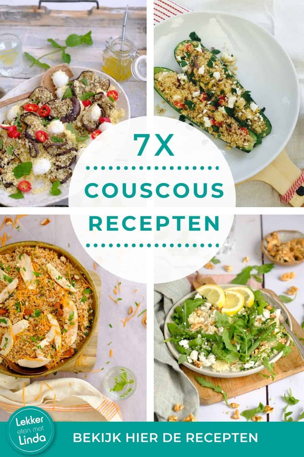 Couscous recepten makkelijke recepten voor het avondeten