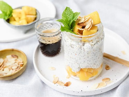 Overnight oats maken
