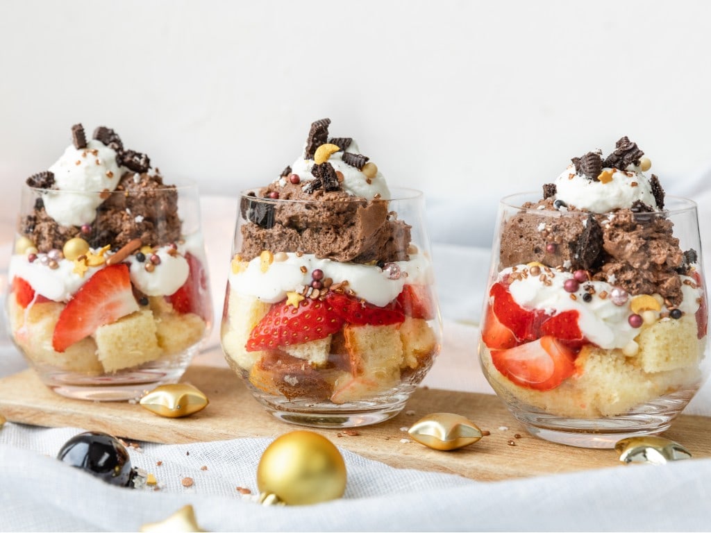 Trifle in een glaasje