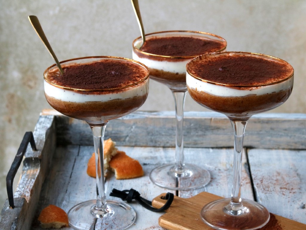 Eierkoek tiramisu