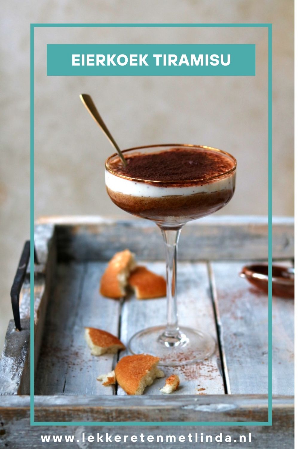 Eierkoek tiramisu