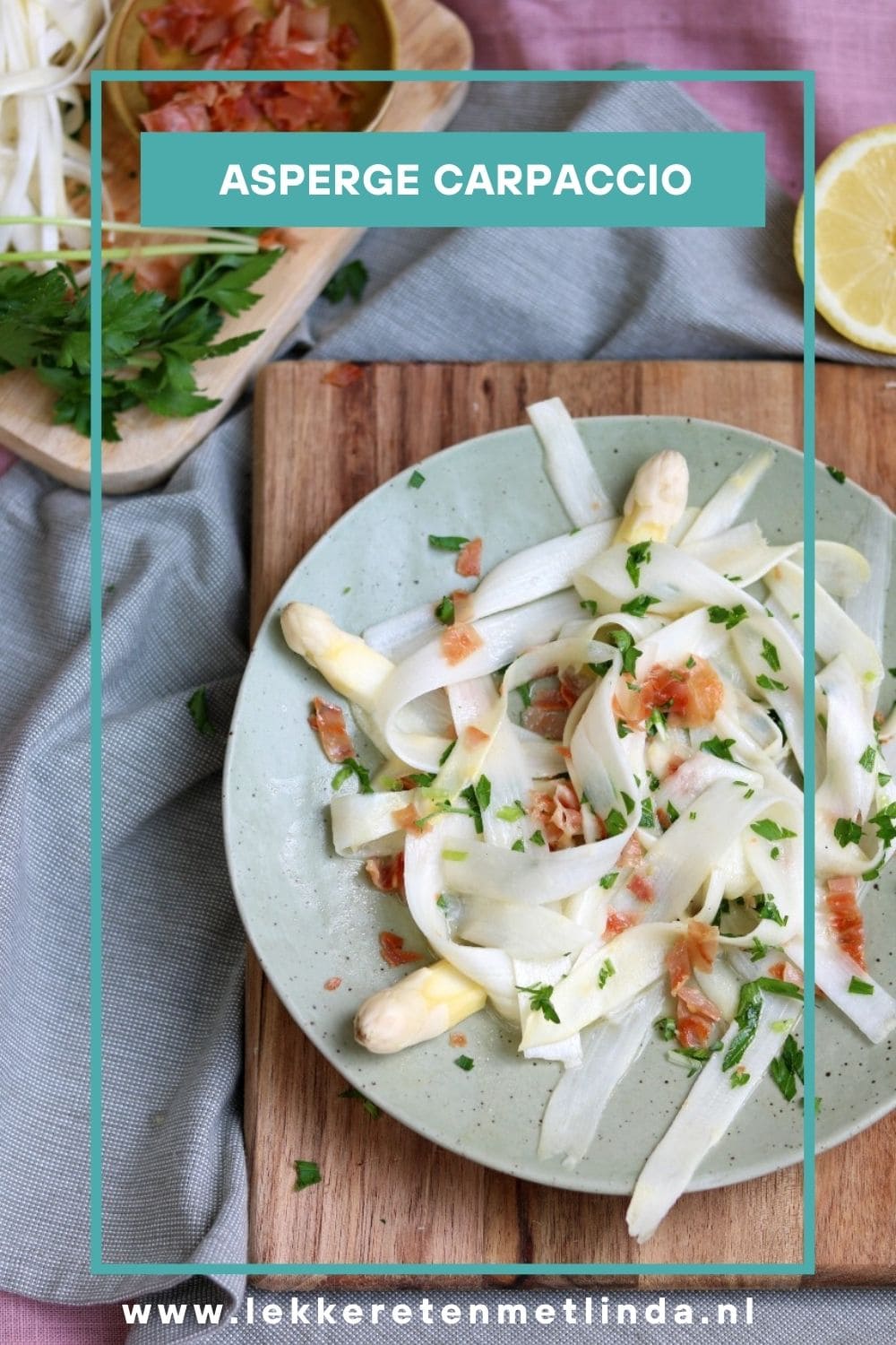 Asperge carpaccio
