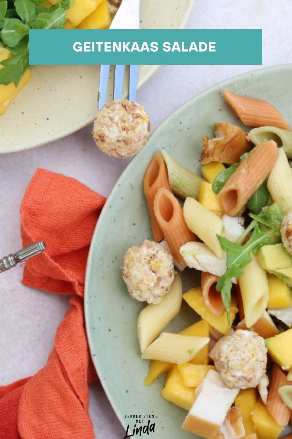 Geitenkaas salade met honing