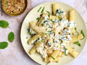 Pasta met courgette