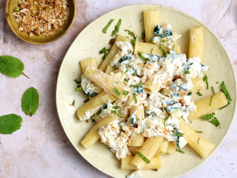 Pasta met courgette