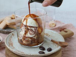 Tiramisu affogato
