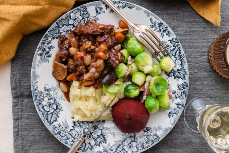 Boeuf Bourguignon uit de oven