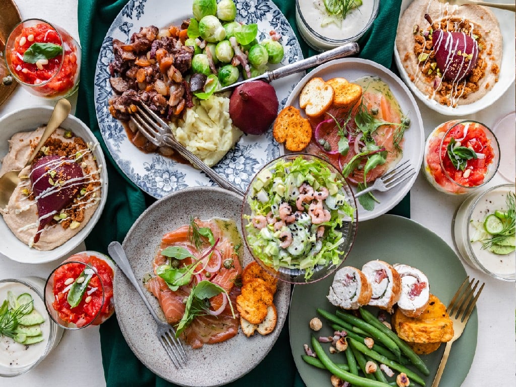 Kerstdiner. Inspiratie voor kerst ingedeeld per gang, zodat je op je gemak je kerstdiner kunt samenstellen.