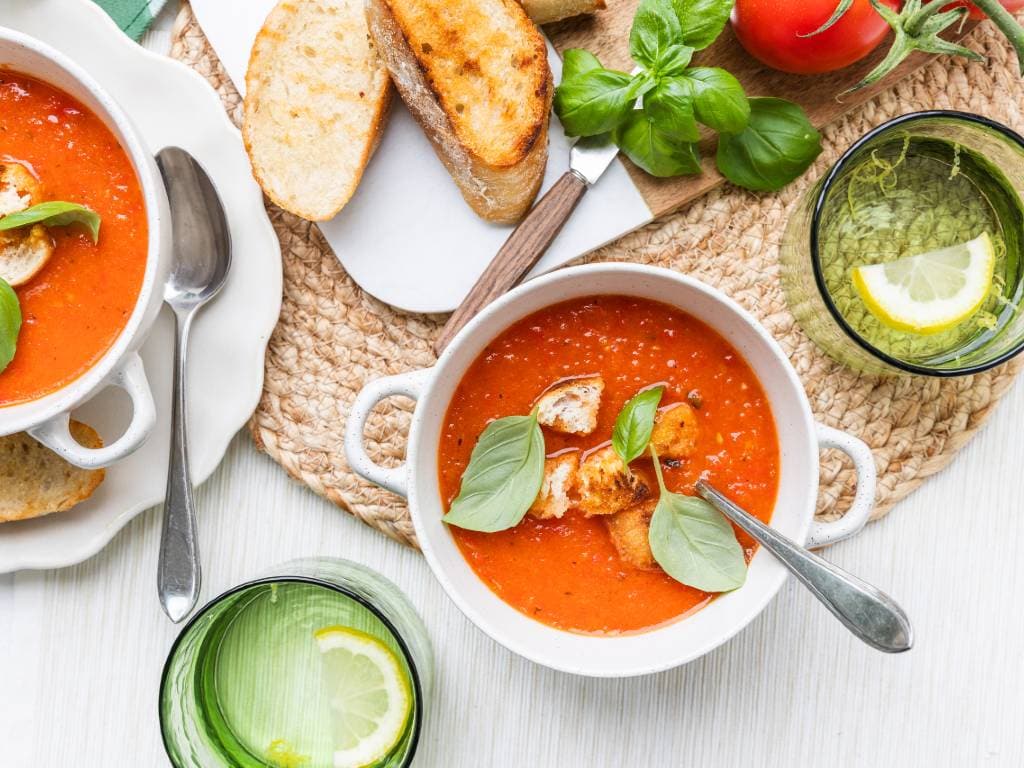 Paprika tomatensoep