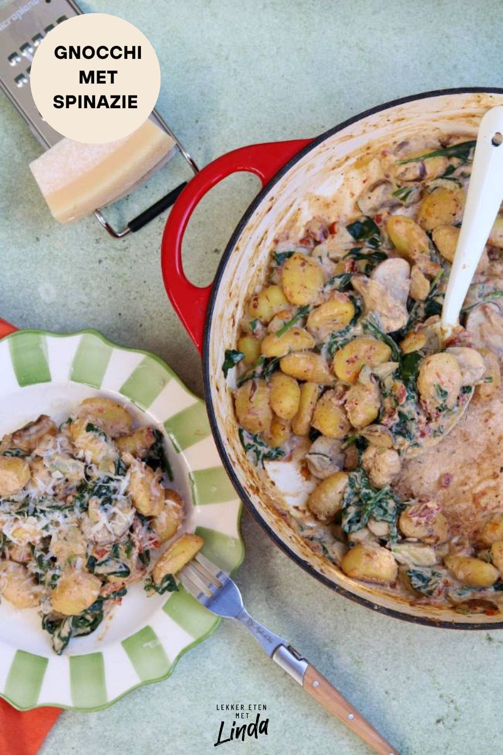 Gnocchi met spinazie