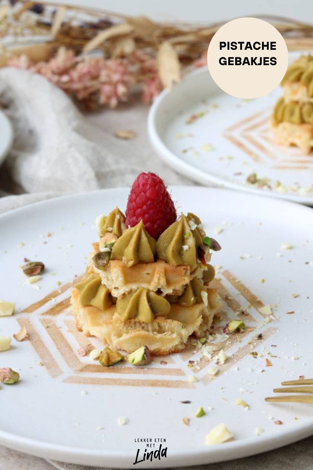 Pistache gebak no bake