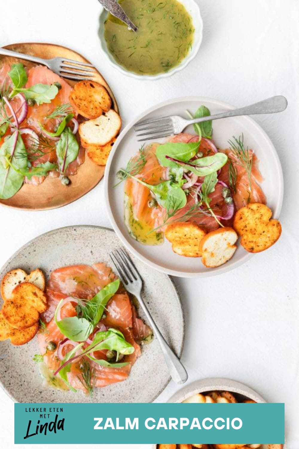 Zalm carpaccio