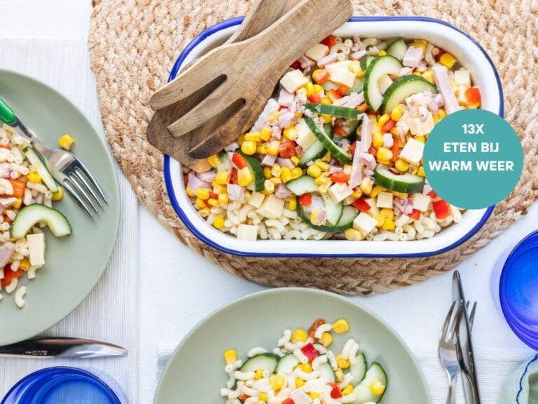 13x makkelijk eten bij warm weer