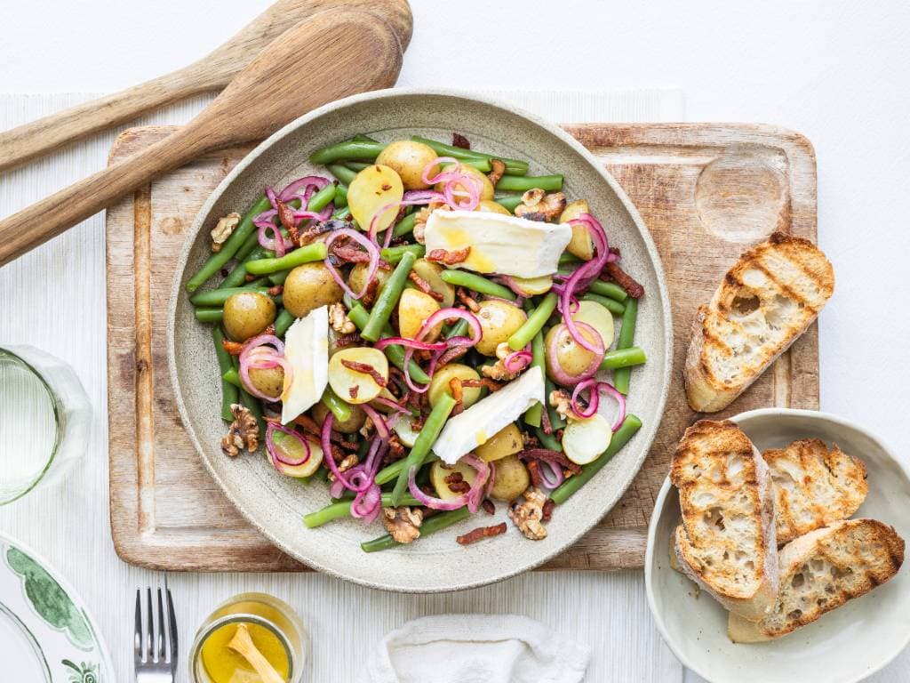 Sperziebonen salade