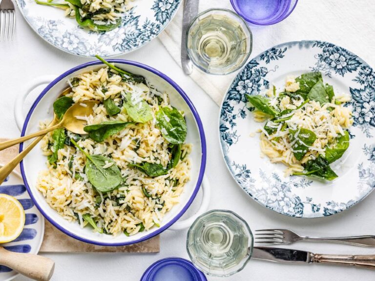orzo met spinazie 1a