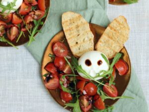 Burrata met tomaat