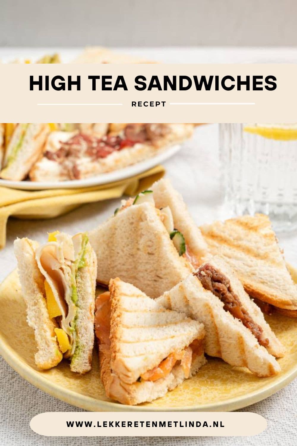 high tea sandwiches maken